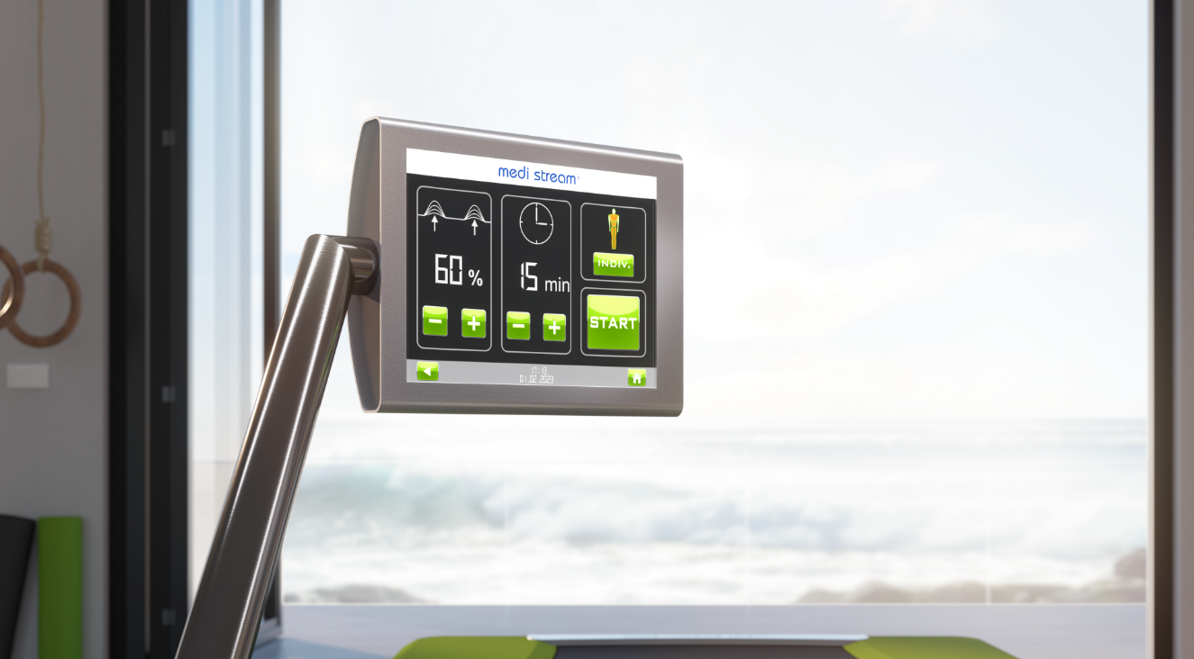 Hydro Massage bei Dr. Pilge in München Grafik Mahe Ansicht